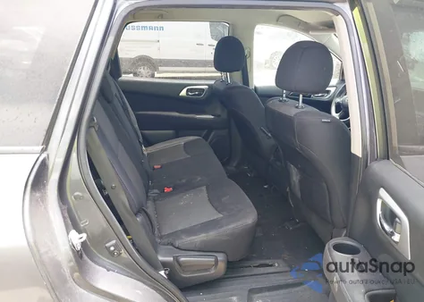 2017 Nissan Pathfinder S z USA, uszkodzony, nr VIN 5N1DR2MN4HC622941